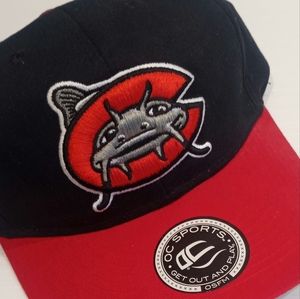 MiLB Carolina Mud Cats Hat, Adjustable, Brand New